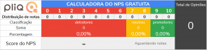 Calculadora NPS gratuita